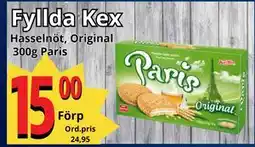 Supergrossen Fyllda Kex, SEK 15 erbjuda