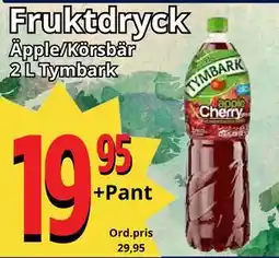 Supergrossen Fruktdryck Tymbark, SEK 19.95 erbjuda