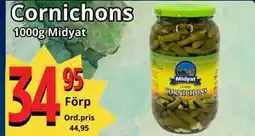 Supergrossen Cornichons, SEK 34.95 erbjuda