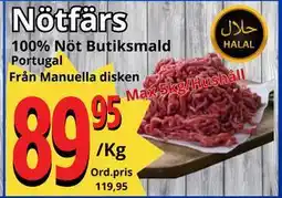 Supergrossen Nötfärs, SEK 89.95 erbjuda