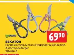 Jem&Fix SEKATÖR, SEK 69.9 erbjuda