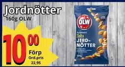 Supergrossen Jordnötter, SEK 10 erbjuda