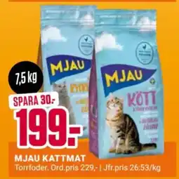 ÖoB MJAU kattmat erbjuda