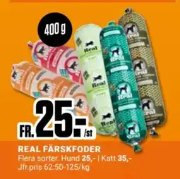 ÖoB Real färskfoder erbjuda