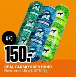 ÖoB Real färskfoder hund erbjuda