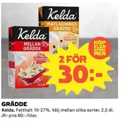 Coop Kelda Grädde erbjuda