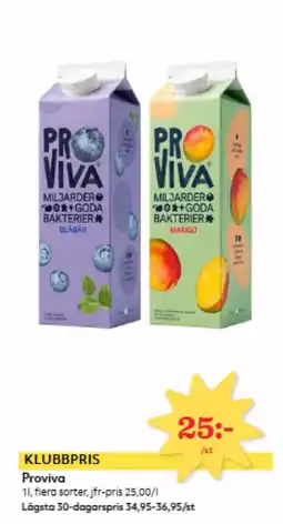 Hemköp Proviva erbjuda