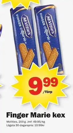 Pekås Finger Marie kex, SEK 9.99 erbjuda