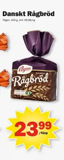 Pekås Danskt Rågbröd, SEK 23.99 erbjuda