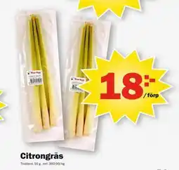 Pekås Citrongräs, SEK 18 erbjuda