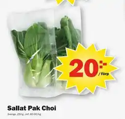 Pekås Sallat Pak Choi, SEK 20 erbjuda