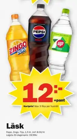 Pekås Läsk, Medlemspris erbjuda