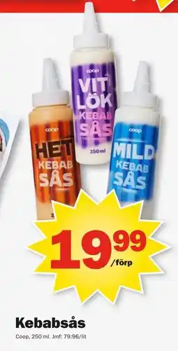 Pekås Kebabsås, SEK 19.99 erbjuda
