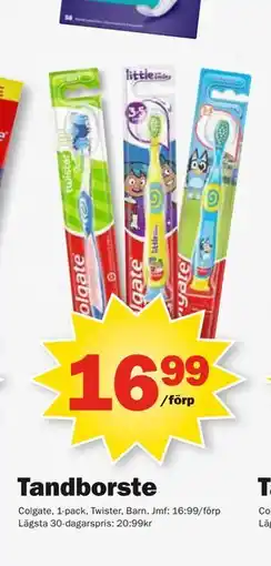 Pekås Tandborste, SEK 16.99 erbjuda