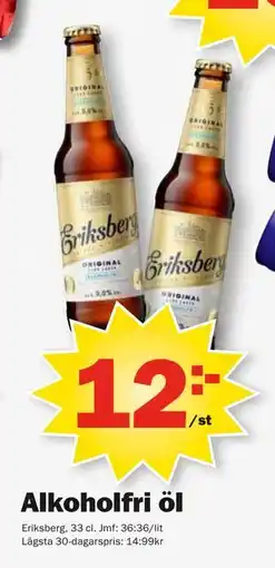 Pekås Alkoholfri öl, SEK 12 erbjuda