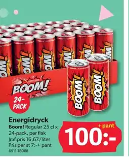 DollarStore Energidryck erbjuda