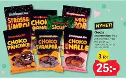 DollarStore Godis Skumfamiljen erbjuda