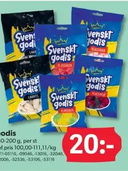 DollarStore Godis erbjuda