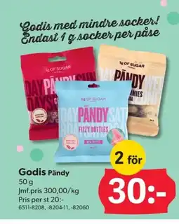 DollarStore Godis Pändy erbjuda