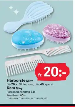 DollarStore Hårborste Miny erbjuda