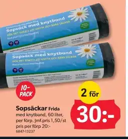 DollarStore Sopsäckar Frida erbjuda