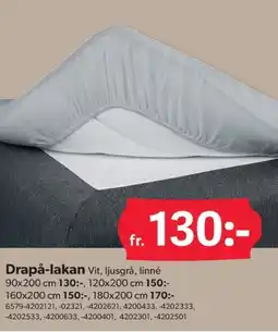 DollarStore Drapå-lakan erbjuda