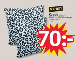 DollarStore Kudde Lora Leo erbjuda