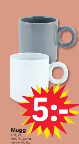 DollarStore Mugg erbjuda