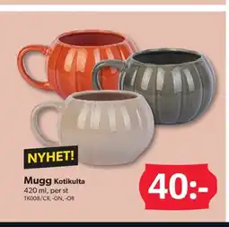 DollarStore Mugg Kotikulta erbjuda