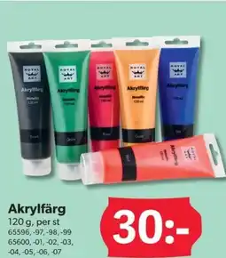 DollarStore Akrylfärg , per st erbjuda