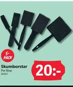 DollarStore Skumborstar Per förp erbjuda