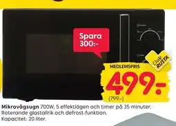 Rusta Mikrovågsugn erbjuda