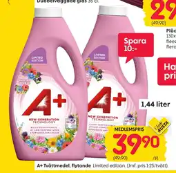Rusta A+ Tvättmedel, flytand erbjuda