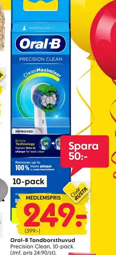 Rusta Oral-B Tandborsthuvud erbjuda