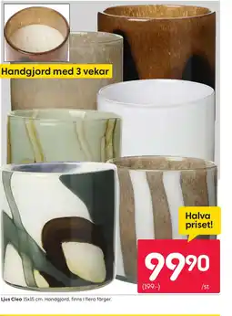 Rusta Ljus Cleo erbjuda