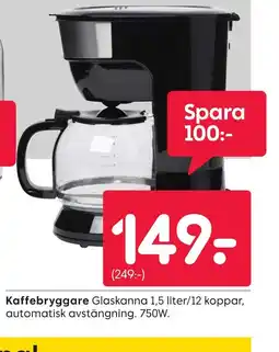 Rusta Kaffebryggare erbjuda