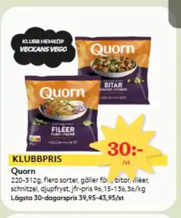 Hemköp Quorn erbjuda