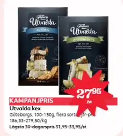 Hemköp Utvalda kex erbjuda