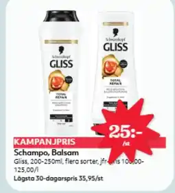 Hemköp Schampo, Balsam erbjuda