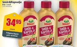 Extra Mjällby Stormarknad Smör&Rapsolja erbjuda