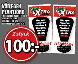 Extra Mjällby Stormarknad VÅR EGEN PLANTJORD erbjuda