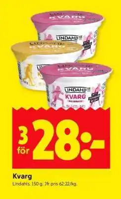ICA Supermarket Kvarg erbjuda