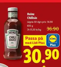 Lidl Heinz Chilisås erbjuda