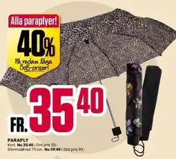 ÖoB Paraply erbjuda
