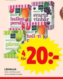 ICA Supermarket Lättdryck erbjuda