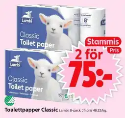ICA Supermarket TOALETTPAPPER CLASSIC erbjuda