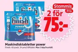 ICA Supermarket Maskindisktabletter power erbjuda
