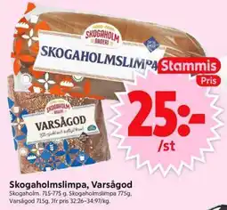ICA Supermarket Skogaholmslimpa, Varsågod erbjuda