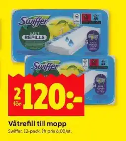 ICA Supermarket Våtrefill till mopp erbjuda