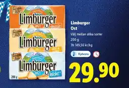 Lidl Limburger-ost erbjuda